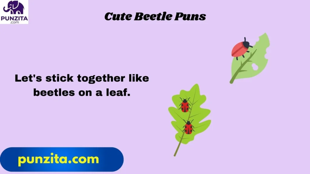 Cute Beetle Puns