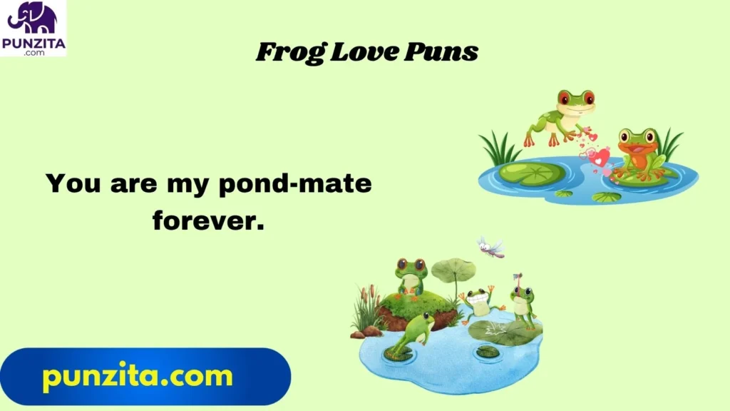 Frog Love Puns