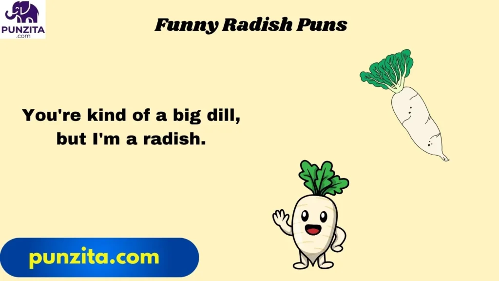 Funny Radish Puns