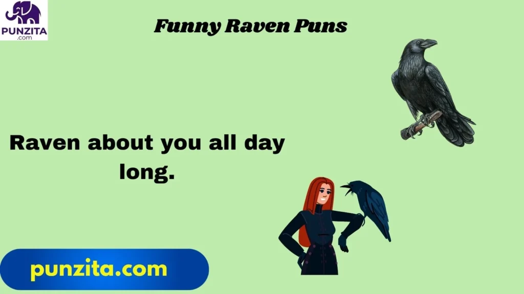 Funny Raven Puns