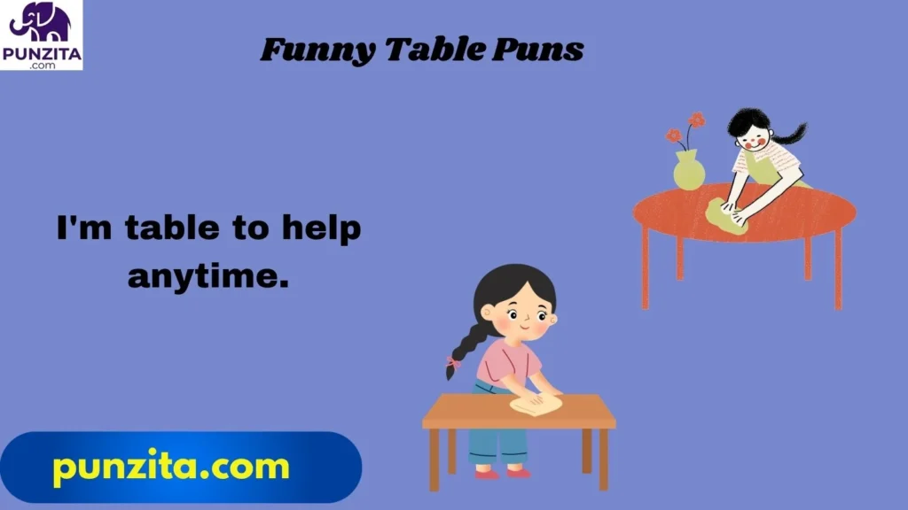 Funny Table Puns