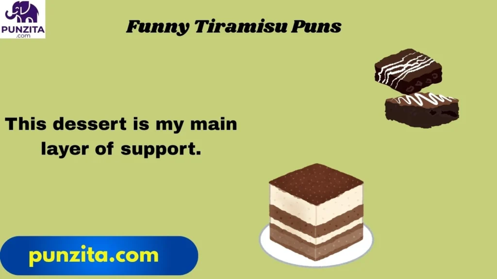 Funny Tiramisu Puns