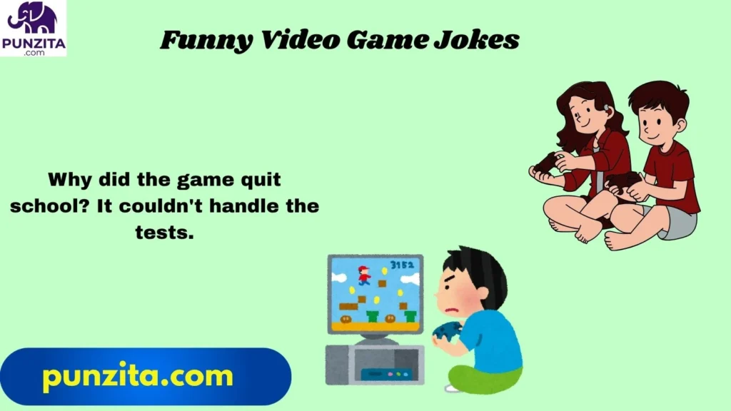 Funny Video Game Jokes
