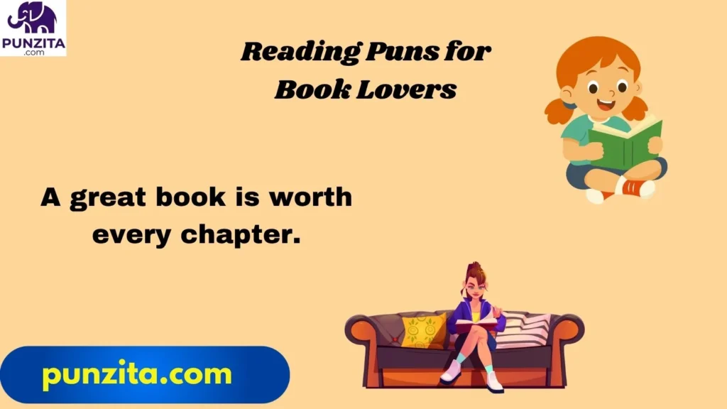 Reading Puns for Book Lovers