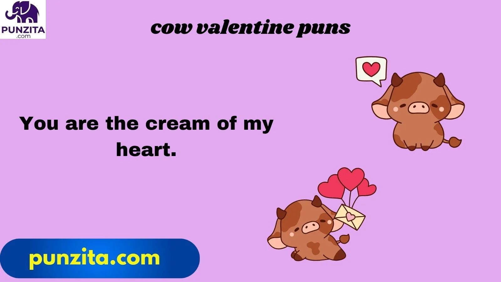 cow valentine puns