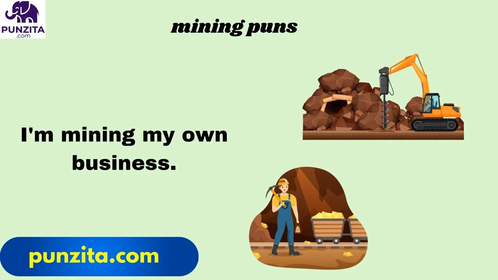 mining puns