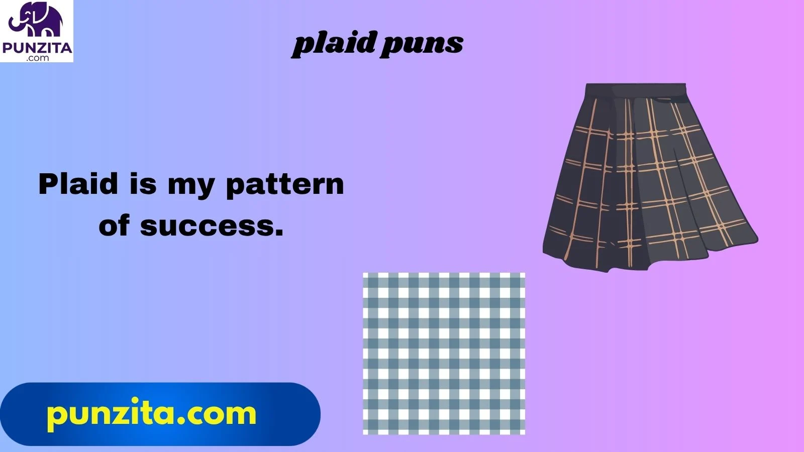 plaid puns