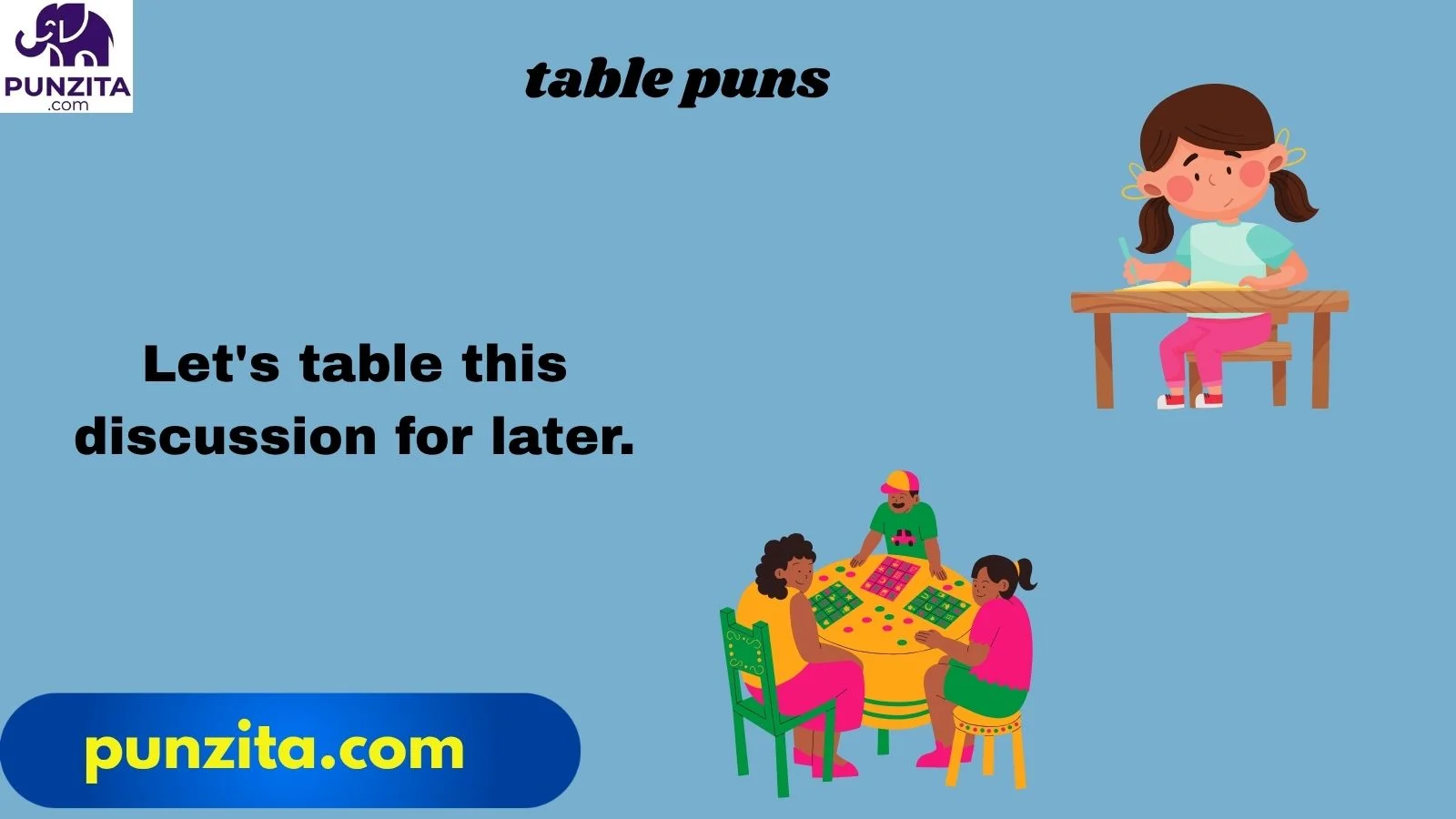 table puns