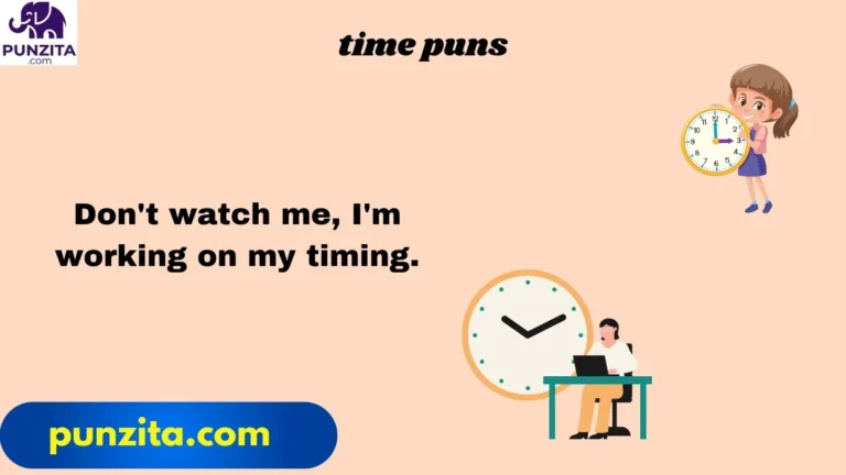 time puns